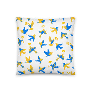 I Will Always Love You Pillow Blue Bird