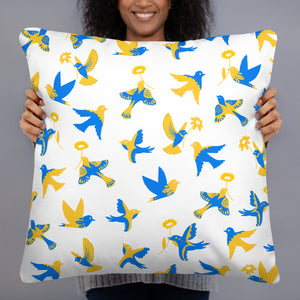 I Will Always Love You Pillow Blue Bird