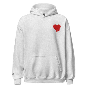 DON'T Embroidered Heart Hoodie