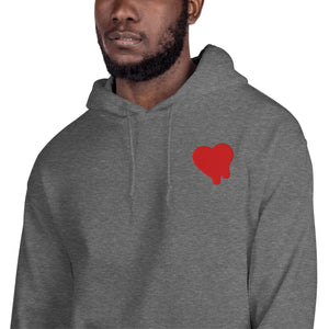 DON'T Embroidered Heart Hoodie