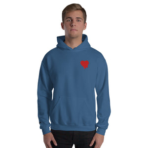 DON'T Embroidered Heart Hoodie