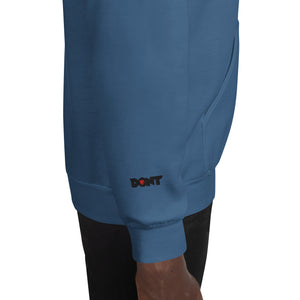 DON'T Embroidered Heart Hoodie