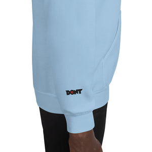 DON'T Embroidered Heart Hoodie