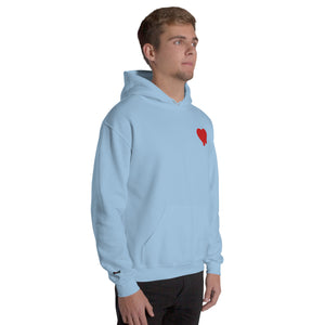 DON'T Embroidered Heart Hoodie