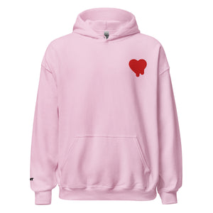 DON'T Embroidered Heart Hoodie
