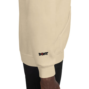 DON'T Embroidered Heart Hoodie