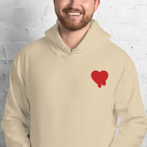 DON'T Embroidered Heart Hoodie