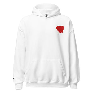 DON'T Embroidered Heart Hoodie