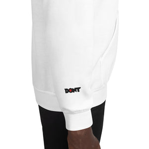 DON'T Embroidered Heart Hoodie