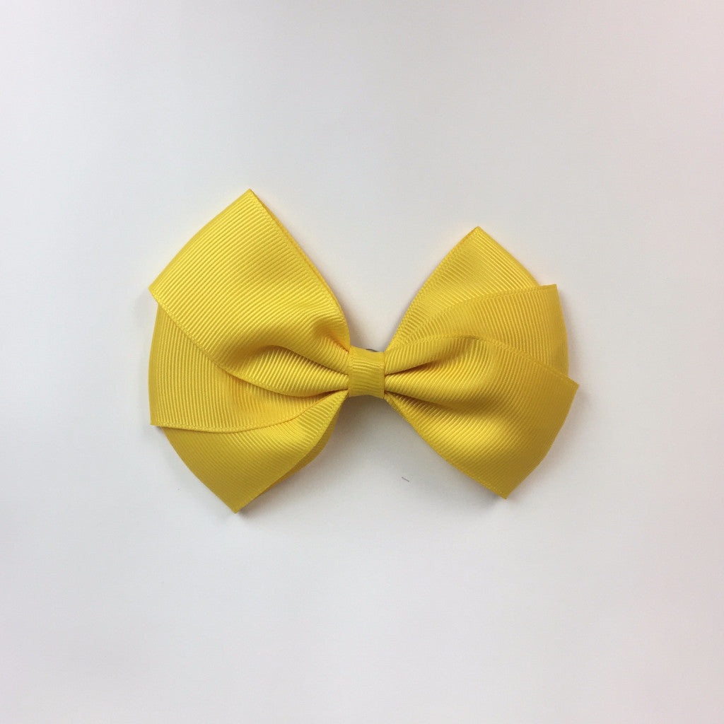 Yellow Hair Bow Hairbow Hairbow