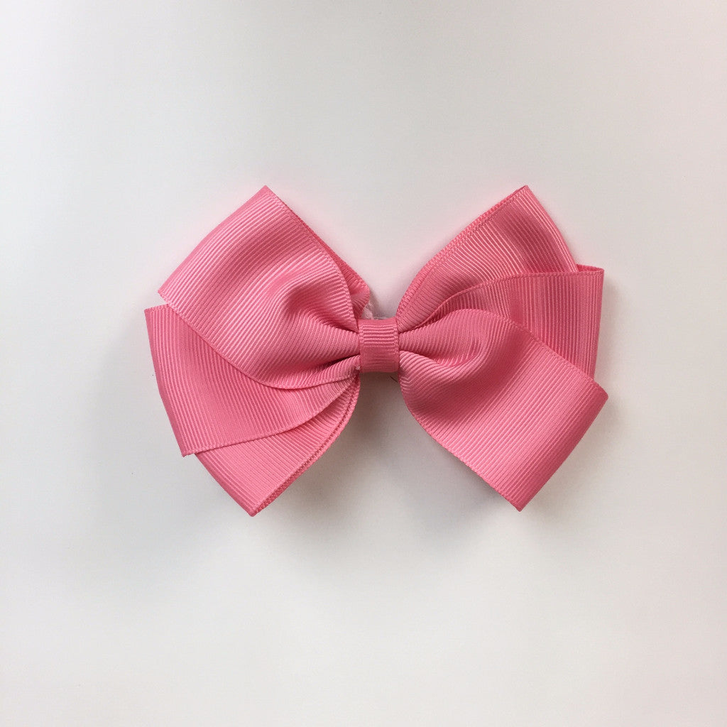 Coral Hair Bow Hairbow