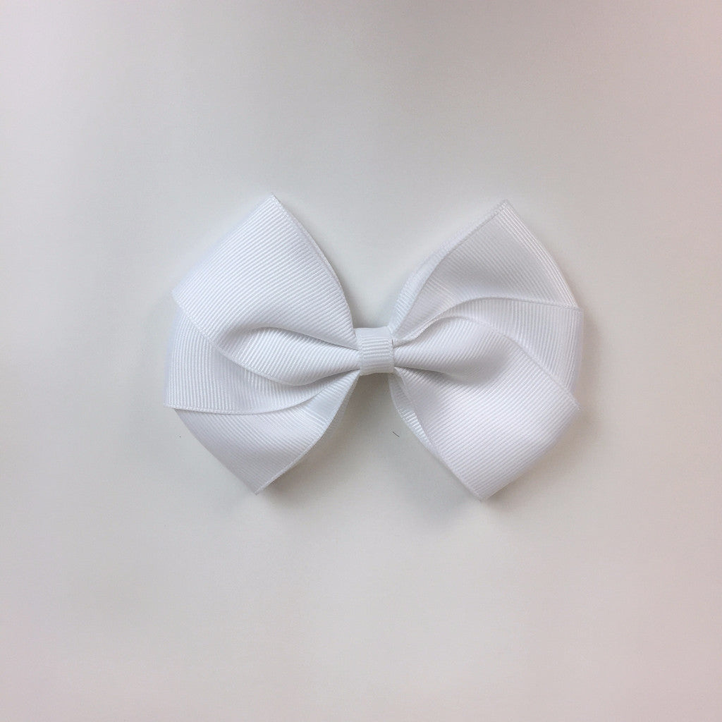White Hair Bow Hairbow