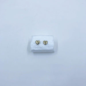 Gold Heart Earrings